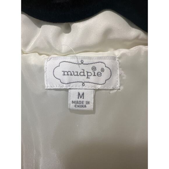 Mudpie White puffer vest women’s winter size medium casual - Picture 5 of 6